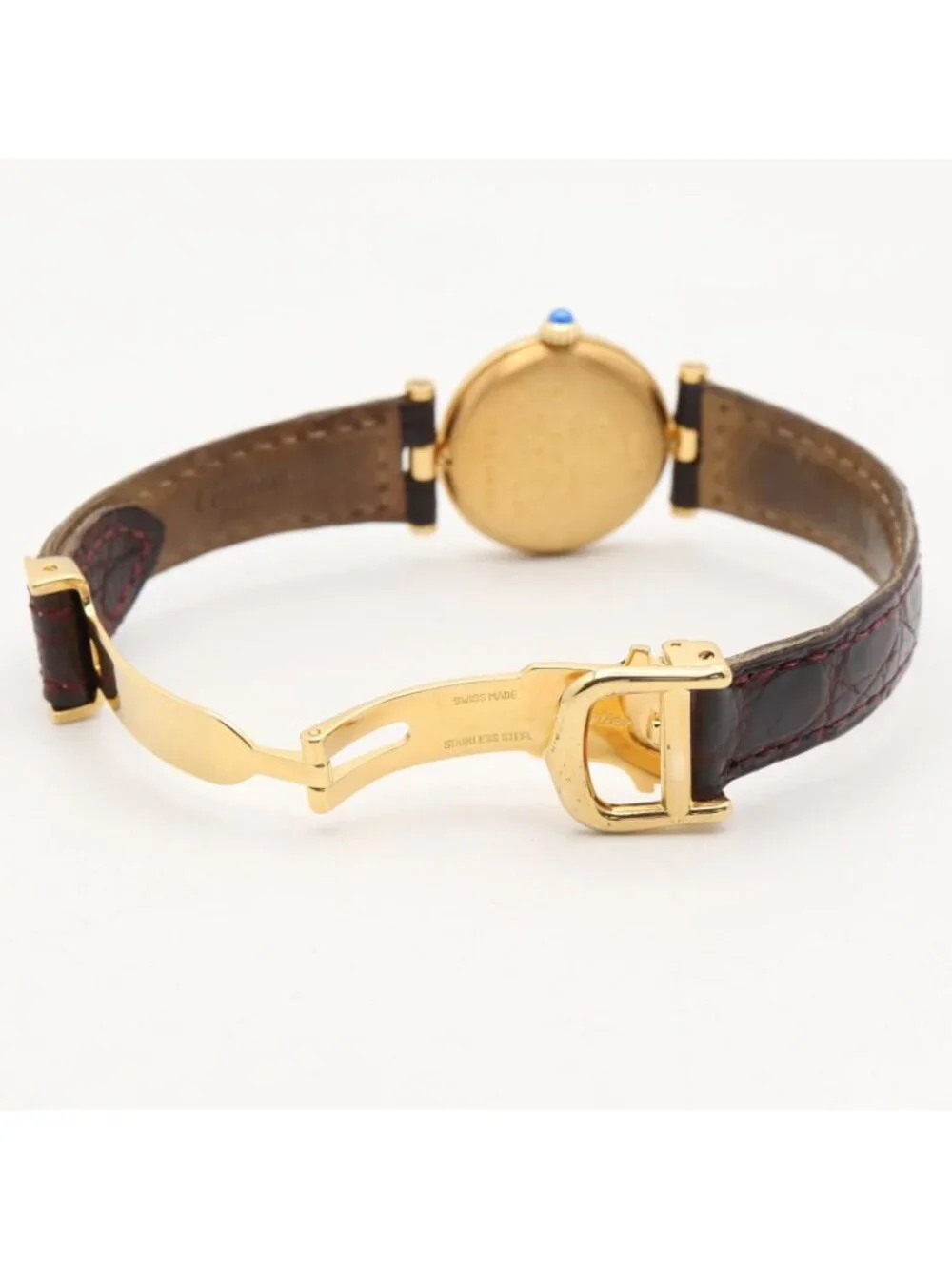 Cartier Watch Must Vendome SM White